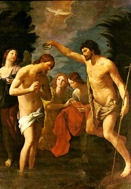Guido Reni kristi dop France oil painting art